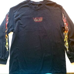 Vans Flame Long Sleeve Tee